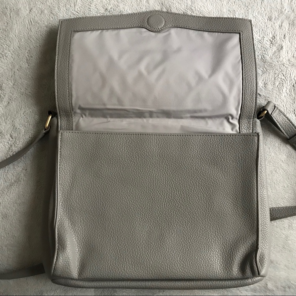 Freshly Picked Classic Crossbody Diaper Bag Gray - Picture 10 of 16